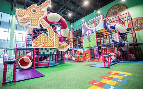 Fun at T-Play Khatib in Singapore