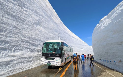 立山黑部阿尔卑斯山脉路线全日探索