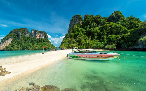 Excursión de un día a la isla de Hong y al mirador de 360° en lancha rápida