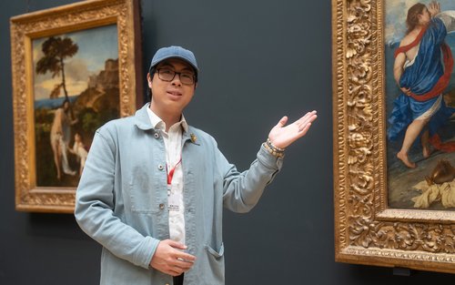 O tour chinês da National Gallery em Londres
