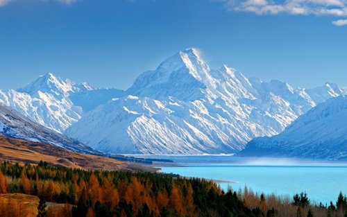 Excursión de un día para grupos pequeños al monte Cook y al lago Tekapo desde Christchurch