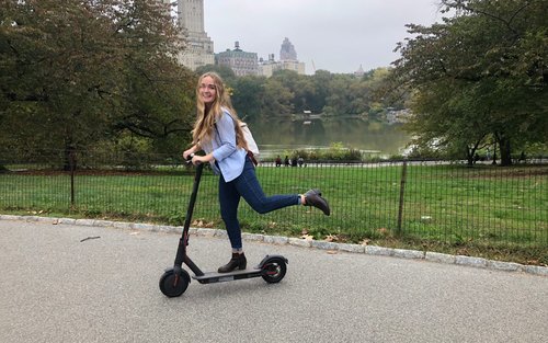 Central Park Electric Scooter Adventure in New York City