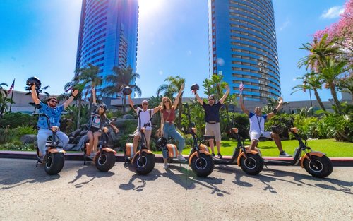 Downtown and Oldtown Scooter Tour in San Diego