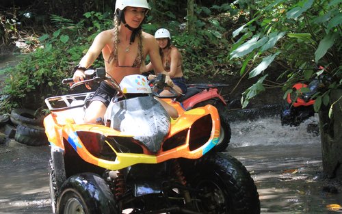 ATV-tur i Ubud med valfri forsränningsupplevelse