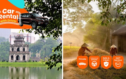 Thuê xe hơi có tài xế tại Hà Nội đi Làng cổ Đường Lâm