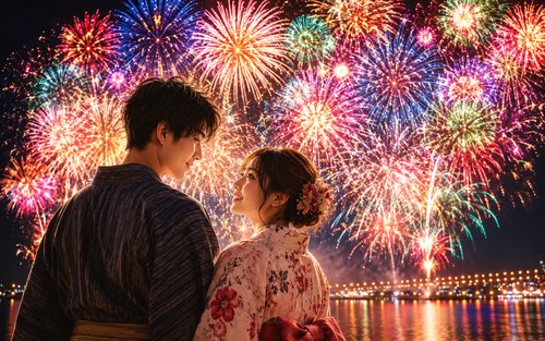 Sommarbegränsad Biwasjön Fyrverkerifestival & Arashiyama & KyoBaum Atelier (Osaka/Kyoto avgång)