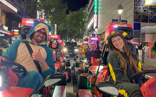 Тур на Go-Kart по улице Сибуя от Original Street Kart Shibuya Annex
