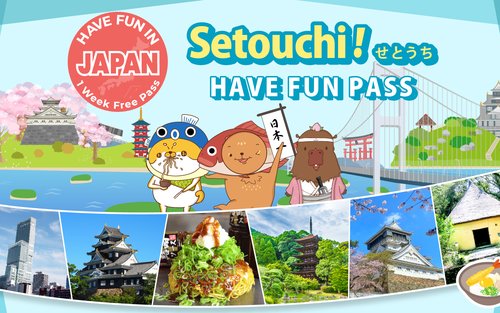 Have Fun in Setouchi Area Pass