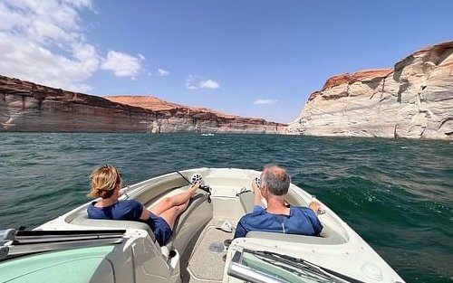 2-timers båttur med fotoutflukt til Antelope Canyon fra Page