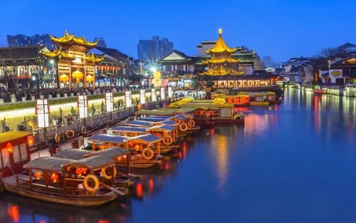 秦淮河遊船（夫子廟秦淮河畫舫）