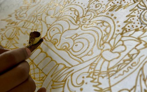 Buổi Học Vẽ Batik và Khắc Gỗ ở Ubud của Five Art Studio