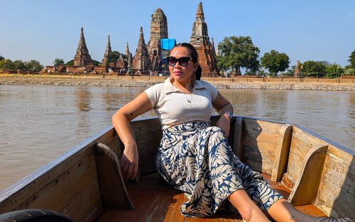 De Bangkok/Pattaya: Excursão Privada de Um Dia a Ayutthaya com Passeio de Barco