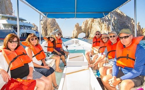 卡波聖盧卡斯和愛人海灘玻璃底船之旅