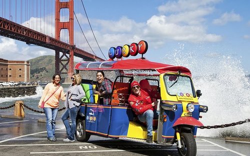 Private San Francisco Tuk Tuk City Tour
