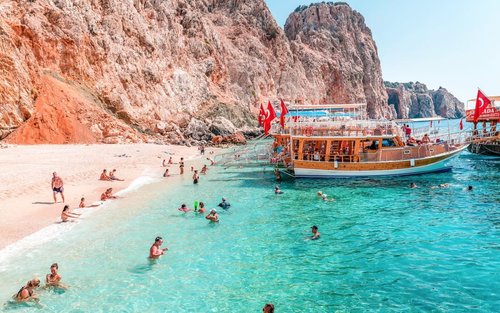 Antalya: Gita in Barca all'Isola di Suluada con Pranzo e Possibilità di Transfer dall'Hotel