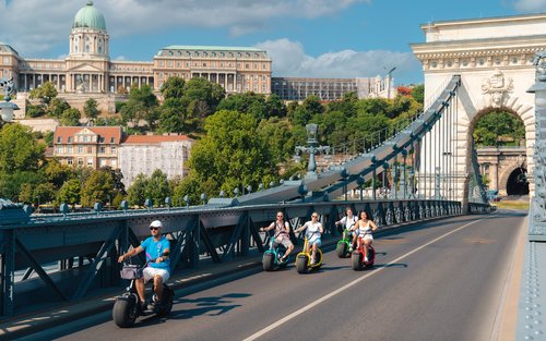 Budapest stadsturer på MonsteRoller E-scooters
