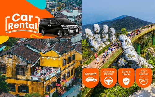 Pribadong Serbisyo ng Sasakyan sa Pagitan ng Hoi An at Ba Na Hills