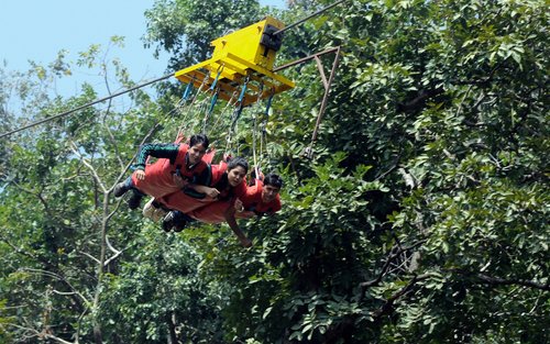 Ang Flying Fox sa Rishikesh