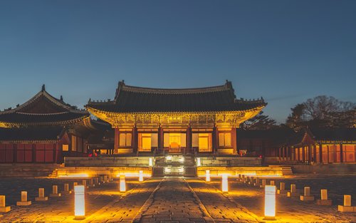 Seoul Changgyeong Palace Night Half-Day Small Group Tour