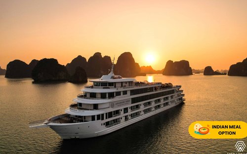 Ambassador Day Cruise: Ha Long Bay Tour with Sung Sot & Ti Top