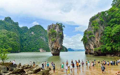 Hel dagsutflykt till James Bond Island och Phang Nga-boken från Phuket