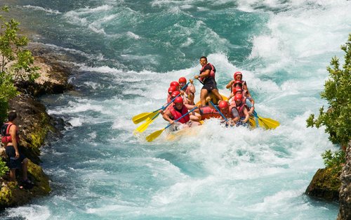 Esperienza di rafting al canyon di Köprülü da Antalya/Kemer/Side/Alanya