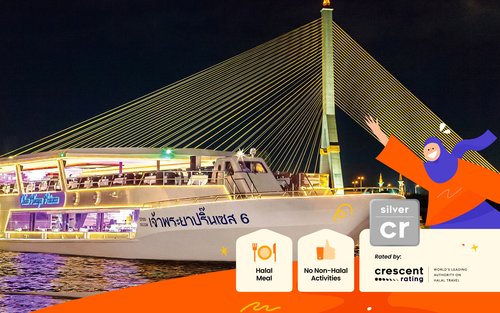 Pelayaran Makan Malam Puteri Chao Phraya di Bangkok