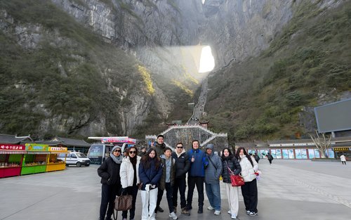 Dagsutflykt till Zhangjiajie Tianmen Mountain National Forest Park 【Valbar Tianmen Fox Fairy & VIP-kanal】