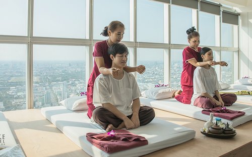 Sky Relax en el Baiyoke Sky Hotel en Bangkok
