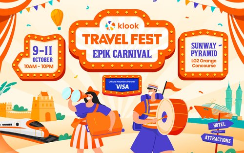 (FREE ADMISSION) Klook Travel Fest 2026 Malaysia Entrance Pass
