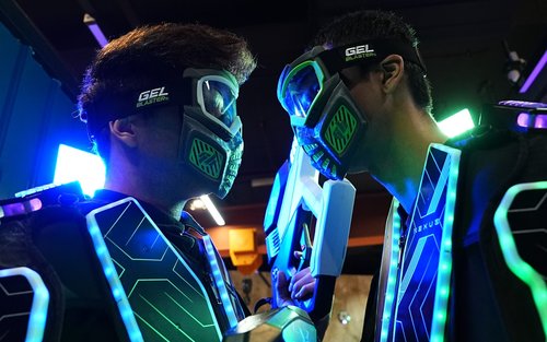 Gel Blaster at Sunway Pyramid by Bomb Battle