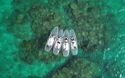 Okinawa Onna Village: Clear SUP Experience (with photo shoot)