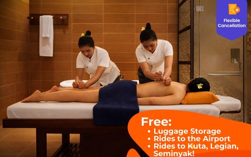 Rumah Wangi Airport Transit Spa in Kuta Bali + Free Luggage Store