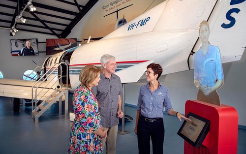 Algemene toegangskaart voor de toeristische faciliteit van de Royal Flying Doctor Service in Darwin 