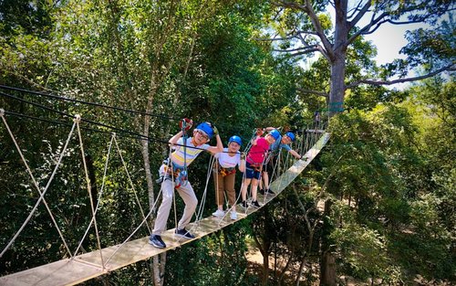 Zipline Experience in Hua Hin by Tree Top Adventure Park