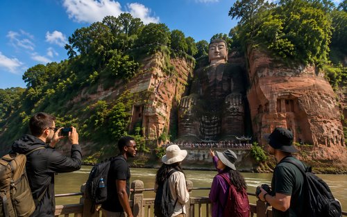 Leshan Giant Buddha & Huanglongxi Old Town Full-Day Tour