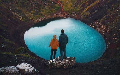 Classic Iceland Golden Circle Day Tour - Kerið Crater Lake National Park & Great Geysir Golden Falls (Chinese option available)