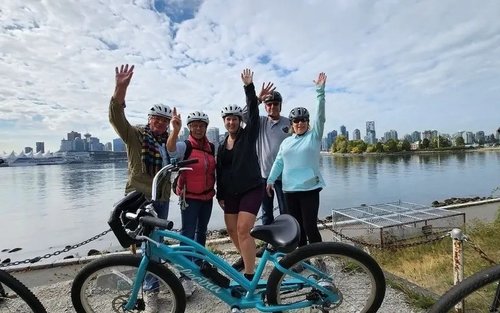 Vancouver Stanley Park Halvdags cykeltur i liten grupp