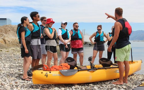 Sæl Pedal Kajak Tur i Kaikoura