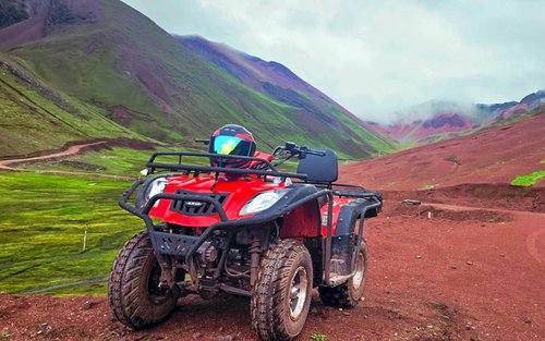 Cusco Red Valley & Rainbow Mountain ATV Tour with Local Food