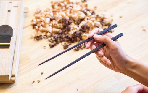 Kiotó Arashiyama Evőpálcika Készítő Műhely