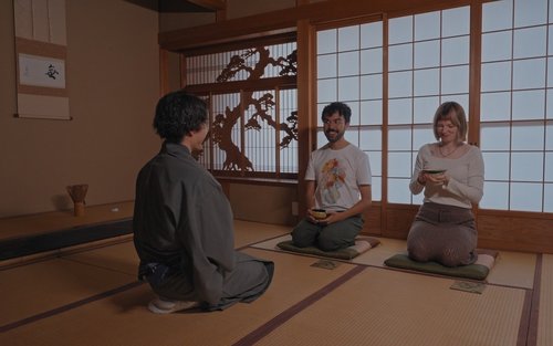 Private tea ceremony experience at a Nara townhouse