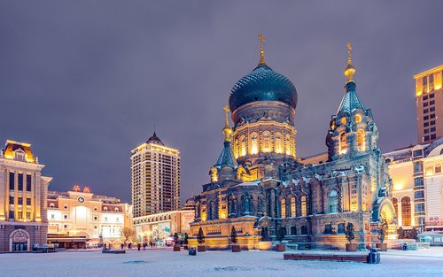 En klassisk heldagsutflykt till Harbin Ice and Snow World
