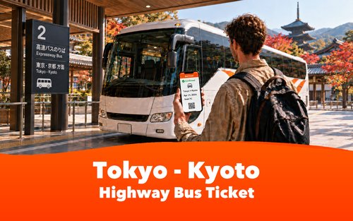 Tokyo - Kyoto Highway Bus Ticket