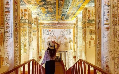 Belon Udara Panas Luxor, Lembah Raja-raja & Lawatan Sehari Penuh Kuil