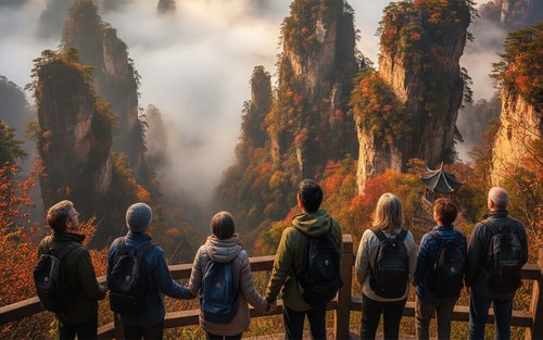 Pilihan Terbaik Zhangjiajie: Taman Hutan Avatar Mountain, Gunung Tianmen, Jembatan Kaca, Nikmati 2 Hari Bebas Khawatir (Pemandu Wisata Berbahasa Inggris + Murni Wisata Tanpa Belanja + Penjemputan & Pengantaran Sepanjang Perjalanan)