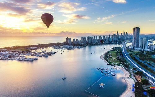 黄金海岸热气球体验