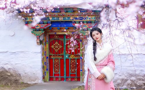 【春季限定】西藏林芝桃花轻奢深度摄影5日游（索松村+然乌湖+来古冰川+南迦巴瓦+二进桃花沟+巴松措+单反&无人机+2-6人摄影小团）
