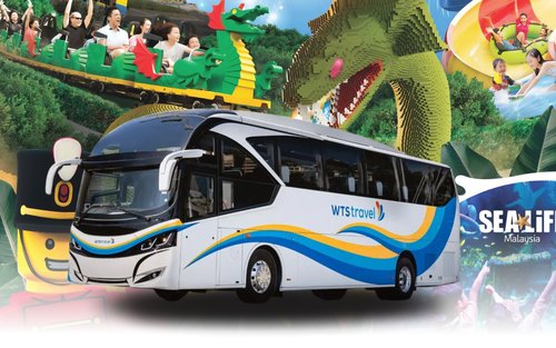 Singapura - Ônibus Legoland e Ingresso de Admissão pela WTS Travel