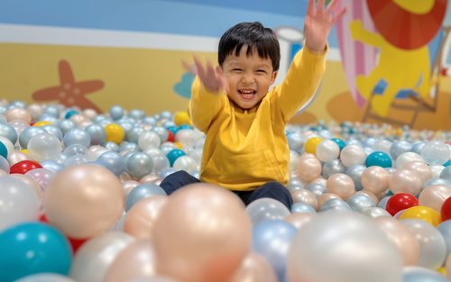 Entrada al parque infantil de Yukids Island en Taipéi